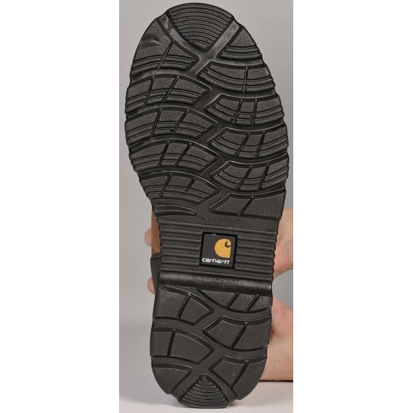 Carhartt Men's 6-Inch Work Boot, 11 M, Steel Toe, 6 in H, Brown, CMW6220 - CMW6220 11M