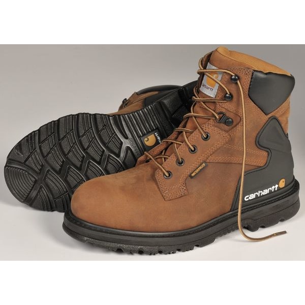 Carhartt Men's 6-Inch Work Boot, 11 M, Steel Toe, 6 in H, Brown, CMW6220 - CMW6220 11M