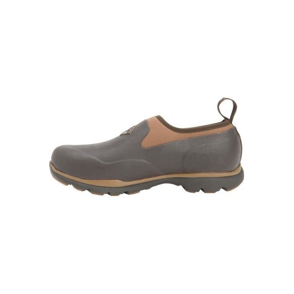 Muck Boot Co Men's Excursion Pro Low Slip-On Rubber Boot, Plain Toe, 5 in Height, Brown, 10 - FRLC-900-BRN-100