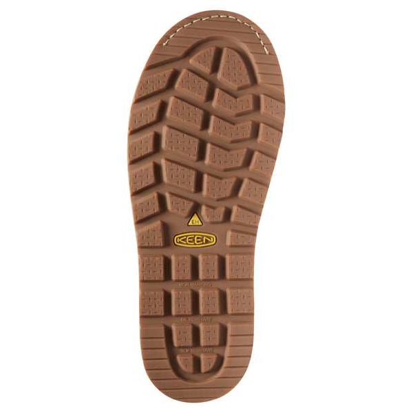 Keen Men's 6 in Carbon Fiber Toe 6-Inch Work Boot, Brown, 10, D, 1023222 - 1023222