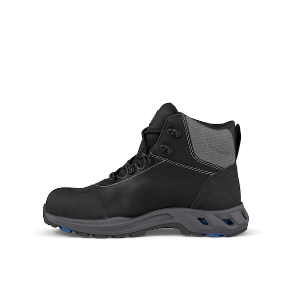 Gaston Mille Men's Fiberglass Toe Work Boot, Black, 10, M, ADHN3-10 - ADHN3-10