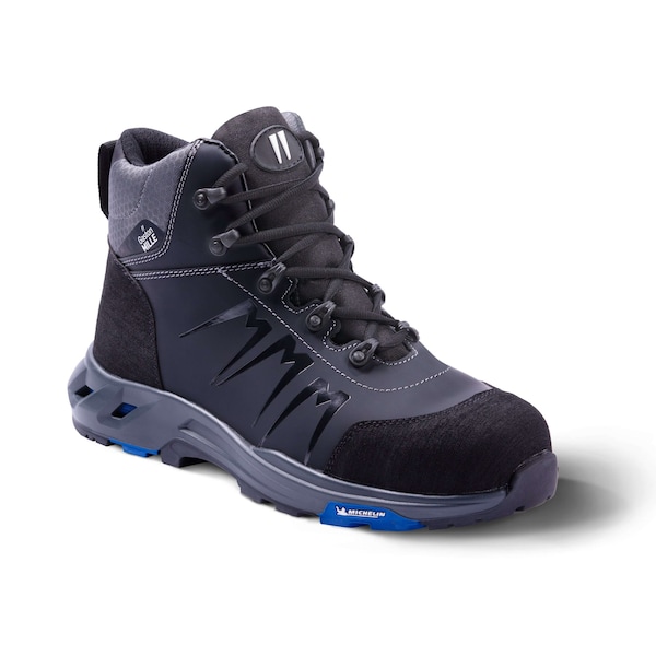 Gaston Mille Men's Fiberglass Toe Work Boot, Black, 10, M, ADHN3-10 - ADHN3-10