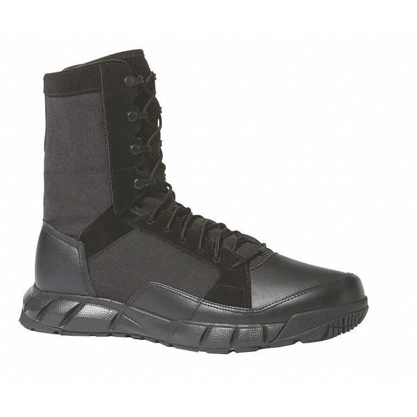 Oakley Men's Military/Tactical Boot, Plain Toe, 8 in Height, Black, 12.5 - 11190-02E-12.5