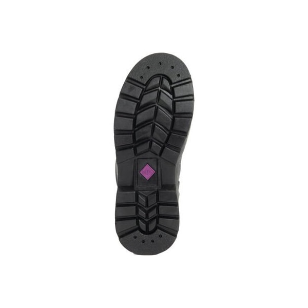 Muck Boot Co Women's Chore Classic Mid Rubber Boot, Plain Toe, 12 in Height, Black, 7 - WCHM-000-BLK-070