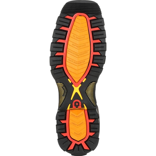 Durango Men's Waterproof Lacer Work Boot, 8 M, Steel Toe, 8 in H, Russet, DDB0267 - DDB0267