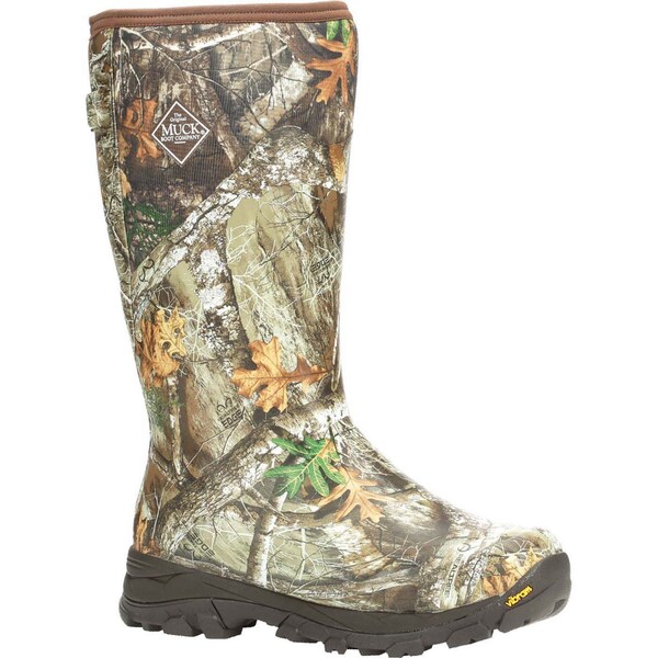 Muck Boot Co Men's Arctric Ice XF Tall Rubber Boot, Plain Toe, 16" Height, Camo, 15 - MHVARTE  M  150