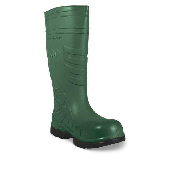 Zoro Select Men's Talon Trax Tall Rubber Boots, Composite Toe, 15" Height, Green, 7 (Formerly Talon Trax) - 53TY94
