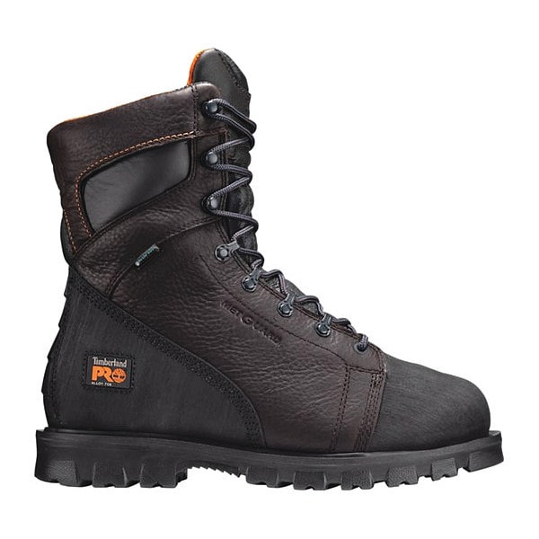 Timberland Pro 89649, Men's 8 in Alloy Toe 8-Inch Work Boot, Brown, 8, M, 89649 - 89649