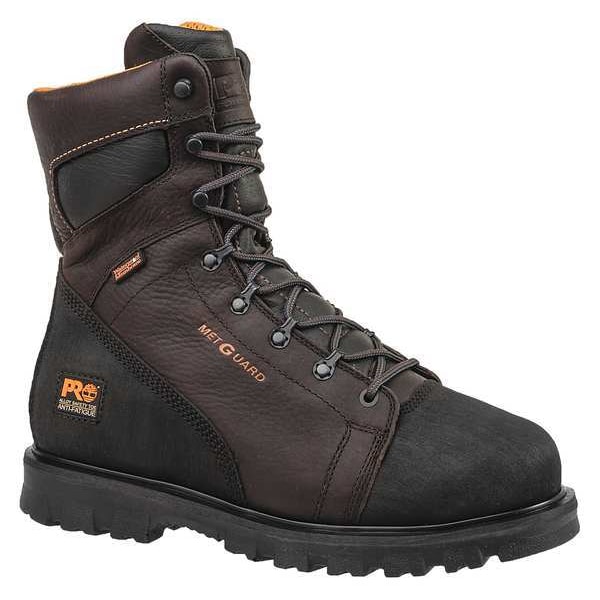Timberland Pro 89649, Men's 8 in Alloy Toe 8-Inch Work Boot, Brown, 8, M, 89649 - 89649