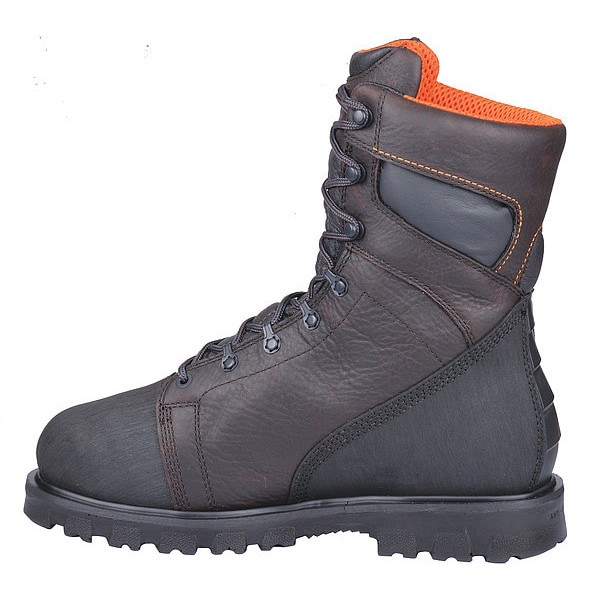Timberland Pro 89649, Men's 8 in Alloy Toe 8-Inch Work Boot, Brown, 8, M, 89649 - 89649