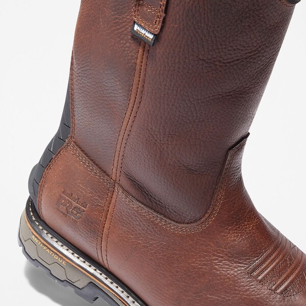Timberland Pro Men's Composite Toe Wellington Boot, Brown, 7, W, A25F5 - TB0A25F5214