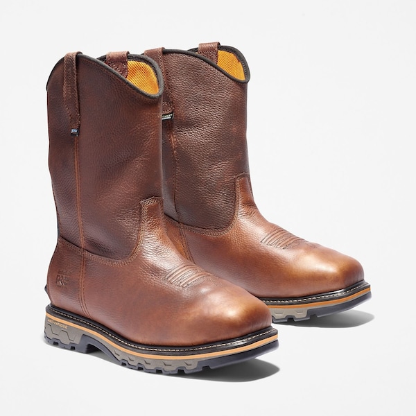 Timberland Pro Men's Composite Toe Wellington Boot, Brown, 7, W, A25F5 - TB0A25F5214