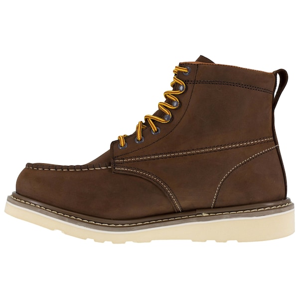 Iron Age 6-inch Wedge Work Boot, 12 W, 5 H, Brown - IA5061