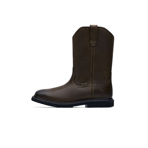 Shoes For Crews Fargo II, Men's 7 Medium, Leather, Brown - 62402