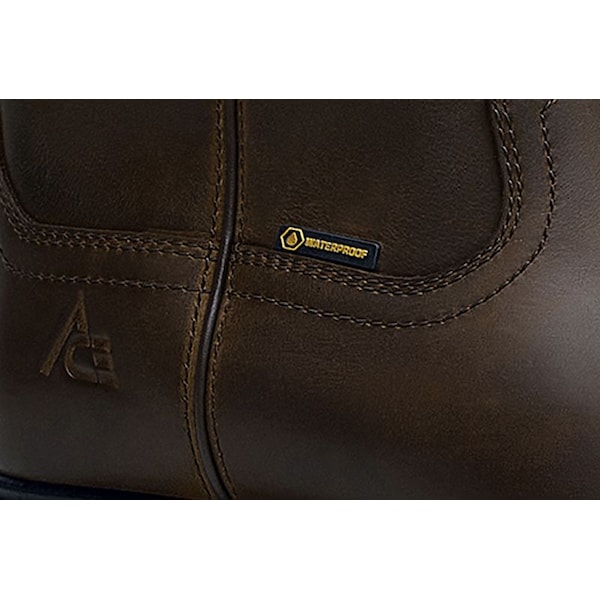 Shoes For Crews Fargo II, Men's 7 Medium, Leather, Brown - 62402