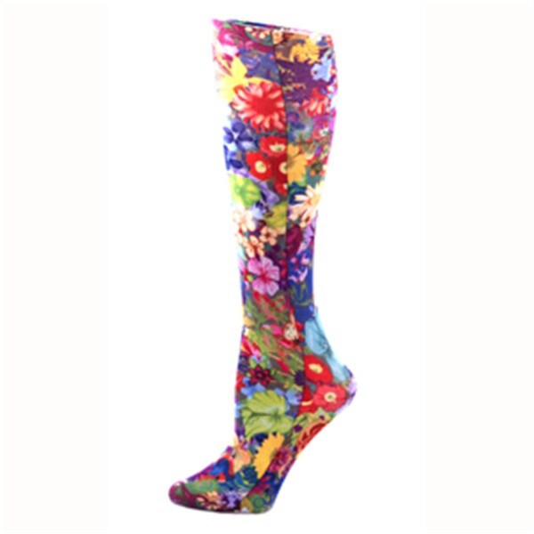 Celeste Stein CMPSQ 8-15 mm Hg Bouquet Therapeutic Compression Sock - CELESTE-STEIN-CMPSQ-2021