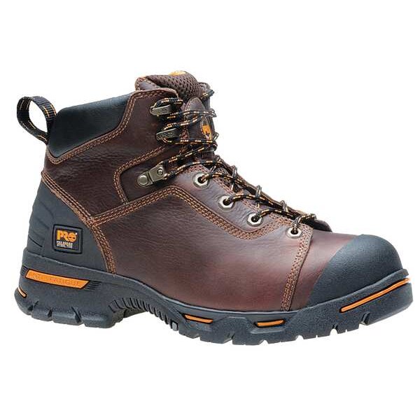 Timberland Pro Men's 6-Inch Work Boot, 15 W, Steel Toe, 6 in H, Brown, 52562 - 52562