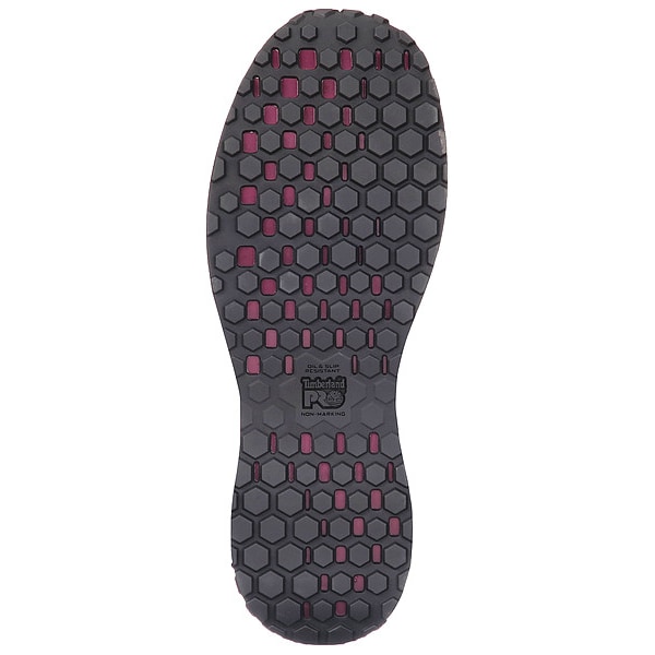 Timberland Pro Women's Composite Toe Athletic Shoe, Black/Purple, 6, A2174001 - TB0A2174001