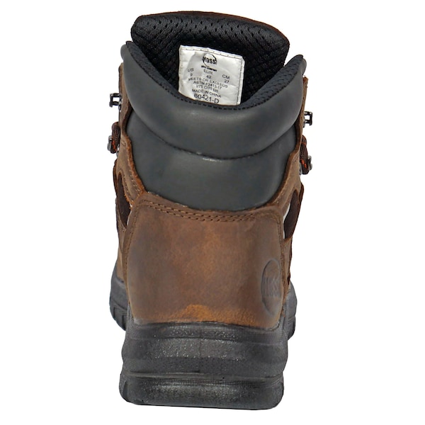 Hoss Boot Co Men's Work Boot, 14 D, Steel Toe, Brown, 60421 - 60421