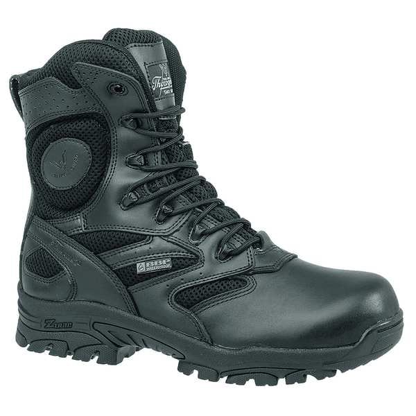 Thorogood Shoes The Deuce, Unisex 8 in Composite Toe 8-Inch Work Boot, Black, 7, XW, 8046191 - 804-6191