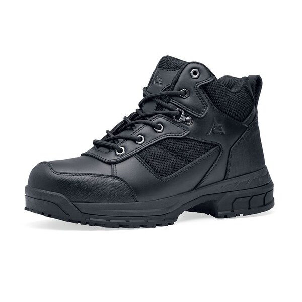 Shoes For Crews Voyager II, Unisex 9 Medium, Leather/Mesh, Black - 69238