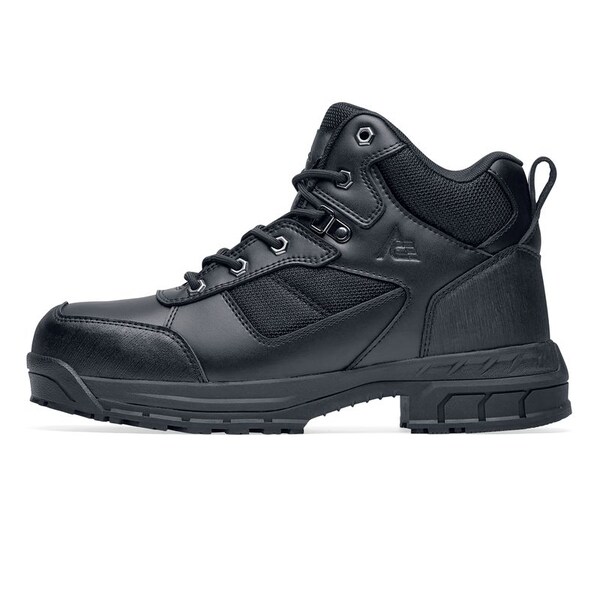 Shoes For Crews Voyager II, Unisex 9 Medium, Leather/Mesh, Black - 69238