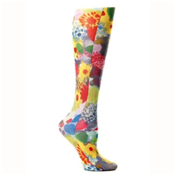 Celeste Stein Celeste Stein CMPS2 20-30 mmHg Athletic Compression Sock; Pink & Black - Medium - CELESTE-STEIN-CMPS2-1870