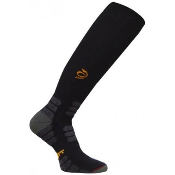 Worksox Worksox TWS 1000 Patented Graduated Compression Extra Cushion OTC Socks; Black - Large - TWS1000_BK_LG