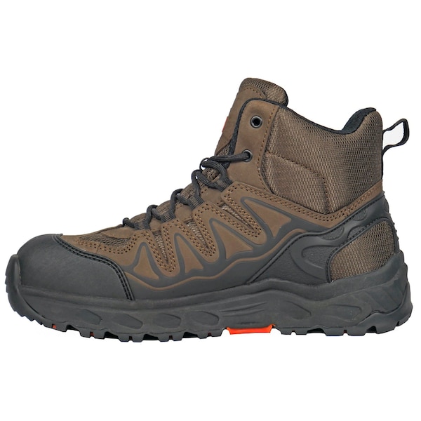 Hoss Boot Co Men's Oblique Aluminum Toe Work Boot, Brown, 10.5, 4E, 50239 - 50239