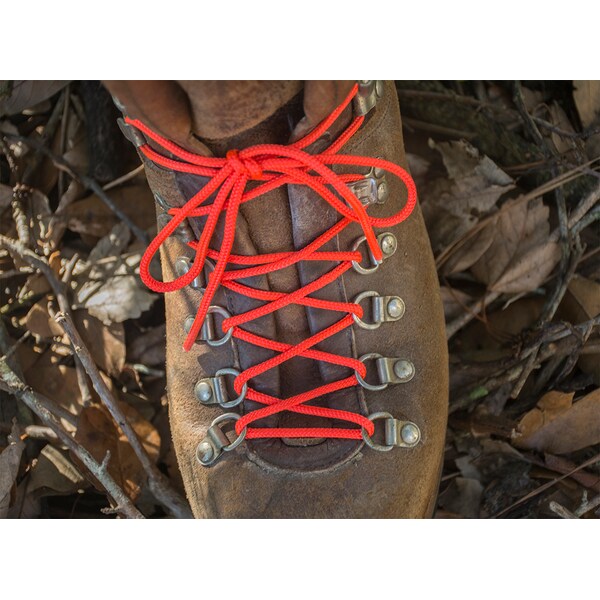 Aob Products Co Ust Paratinder Shoe Laces, Orange, Card - UST-20-12422