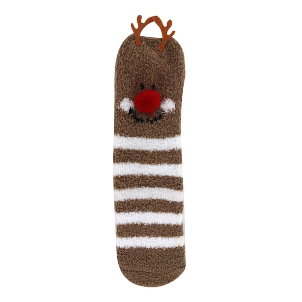 Cozy Cuties Cozy Cuties Unisex Fuzzy Socks Multicolored - X-SOCK2