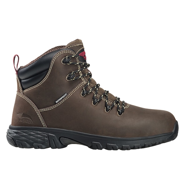 Avenger Safety Footwear Men Aluminum Toe FLIGHT AT, MENS PR, Brown, 13, Medium - A7420-13M