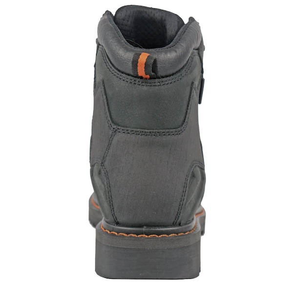 Hoss Boot Co Bronc, Men's 6 in Composite Toe Work Boot, Black, 10, D, 60145 - 60145