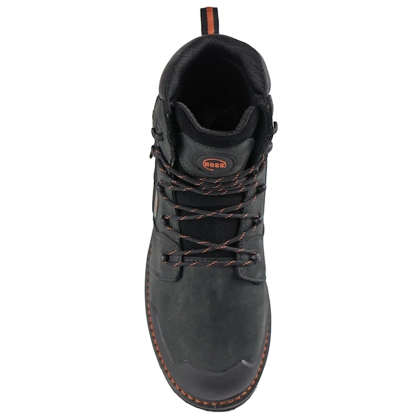 Hoss Boot Co Bronc, Men's 6 in Composite Toe Work Boot, Black, 10, D, 60145 - 60145