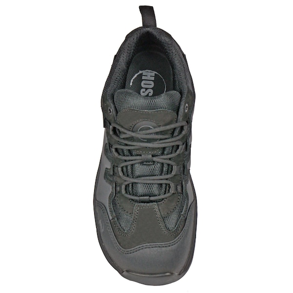 Hoss Boot Co Men's Oblique Aluminum Toe Work Shoe, Black, 10, 4E, 50138 - 50138