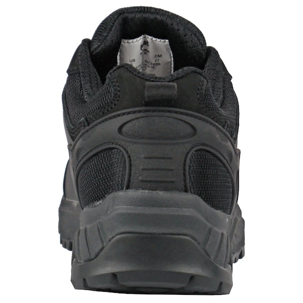 Hoss Boot Co Men's Oblique Aluminum Toe Work Shoe, Black, 10, 4E, 50138 - 50138