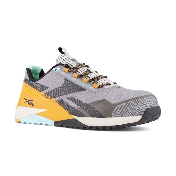 Reebok Mens Silver and Black Comp Toe Athle, PR - RB3482