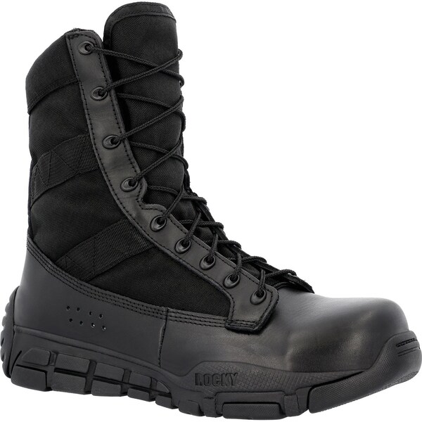 Rocky C4T 8''Public Service Boot, BLACK, Size 18 M - RKC182