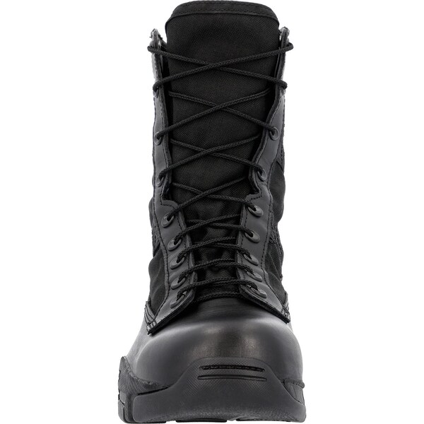 Rocky C4T 8''Public Service Boot, BLACK, Size 18 M - RKC182