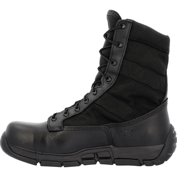 Rocky C4T 8''Public Service Boot, BLACK, Size 18 M - RKC182