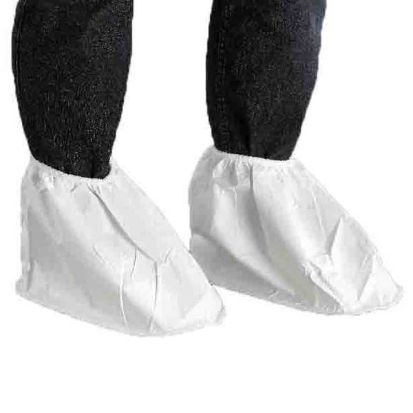 Ansell Shoe Covers, Microporous Polyethylene Laminate, White, 8 to 12 - ?WH20-B-92-417-00?