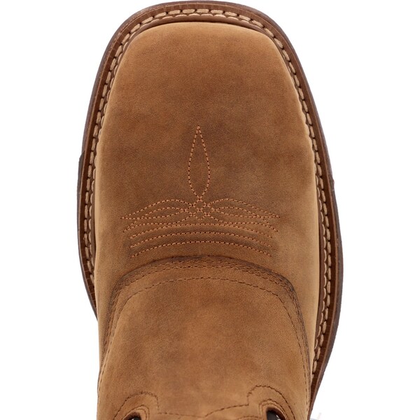 Rocky Original Ride FLX, Men's 11 in Composite Toe Western Work Boot, Brown, 10, W, RKW0391 - RKW0391