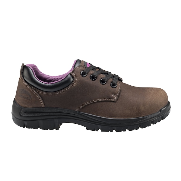 Avenger Safety Footwear Women's Composite Toe Slip-On Work Boot, Brown, 9.5, Medium, A7164 - A7164-9.5M