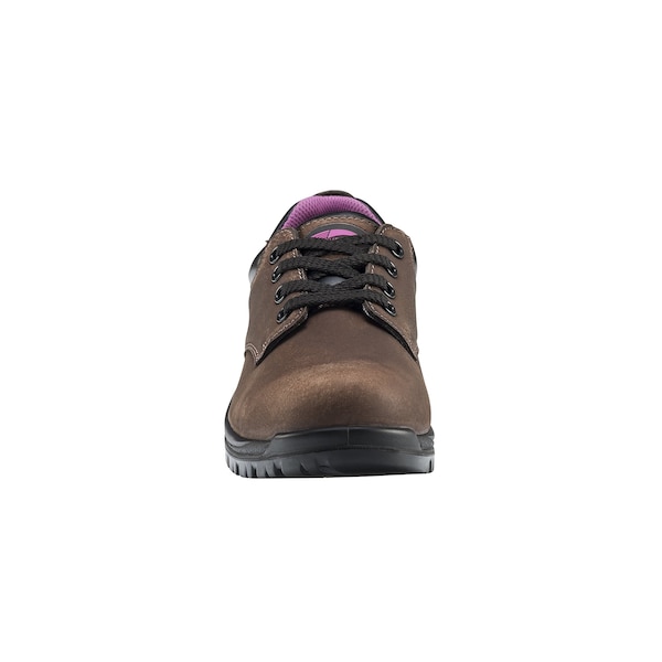 Avenger Safety Footwear Women's Composite Toe Slip-On Work Boot, Brown, 9.5, Medium, A7164 - A7164-9.5M