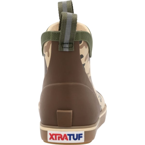Xtratuf Youth Ankle Boot, Plain Toe Toe, 4 in Height, Duck Camo, 9 - XKABDCMC