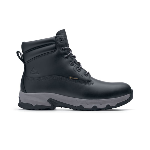 Shoes For Crews Pike Chill, Men's 12 Medium, Leather, Black - 62107