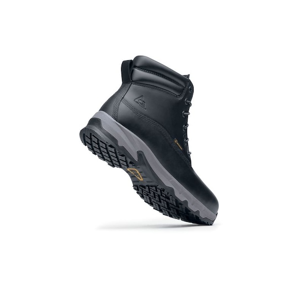 Shoes For Crews Pike Chill, Men's 12 Medium, Leather, Black - 62107