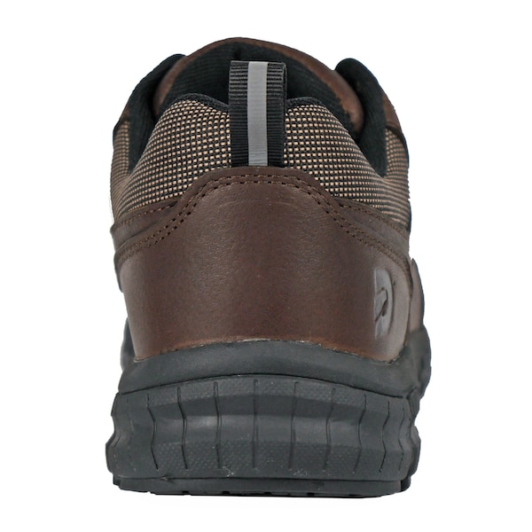 Hoss Boot Co Men's Composite Toe Casual Work Shoe, Brown, 7, D, DH30205 - DH30205