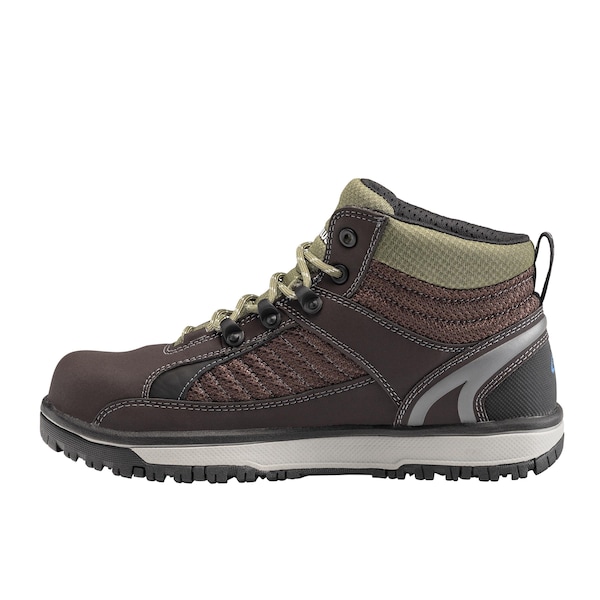 Nautilus Safety Footwear Men Aluminum Toe Size 14 URBAN AT, MENS PR, Brown, Olive, 14, Wide - N1441-14W