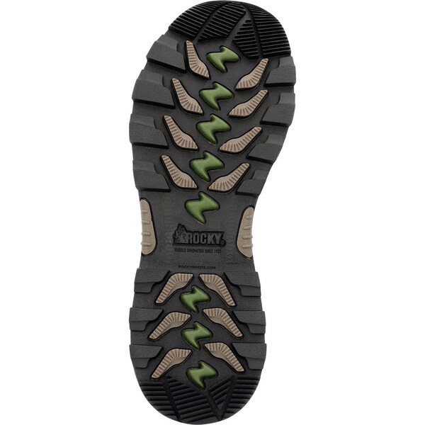 Rocky Trophy Series 3'' Waterproof Slip-On Rugged Casual, BROWN, Size 12 M - RKS0658